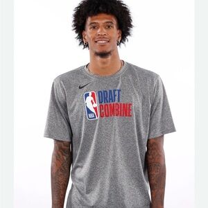 Nike Gray NBA Draft Combine Tee